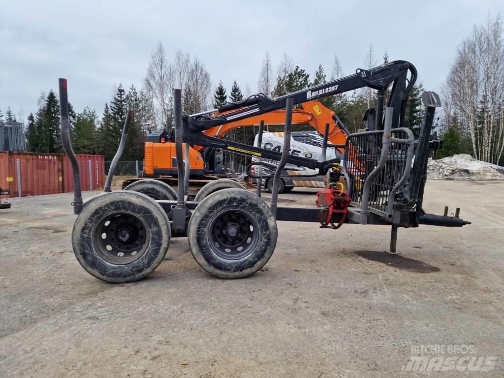 Nokka HK 3267 林業拖車