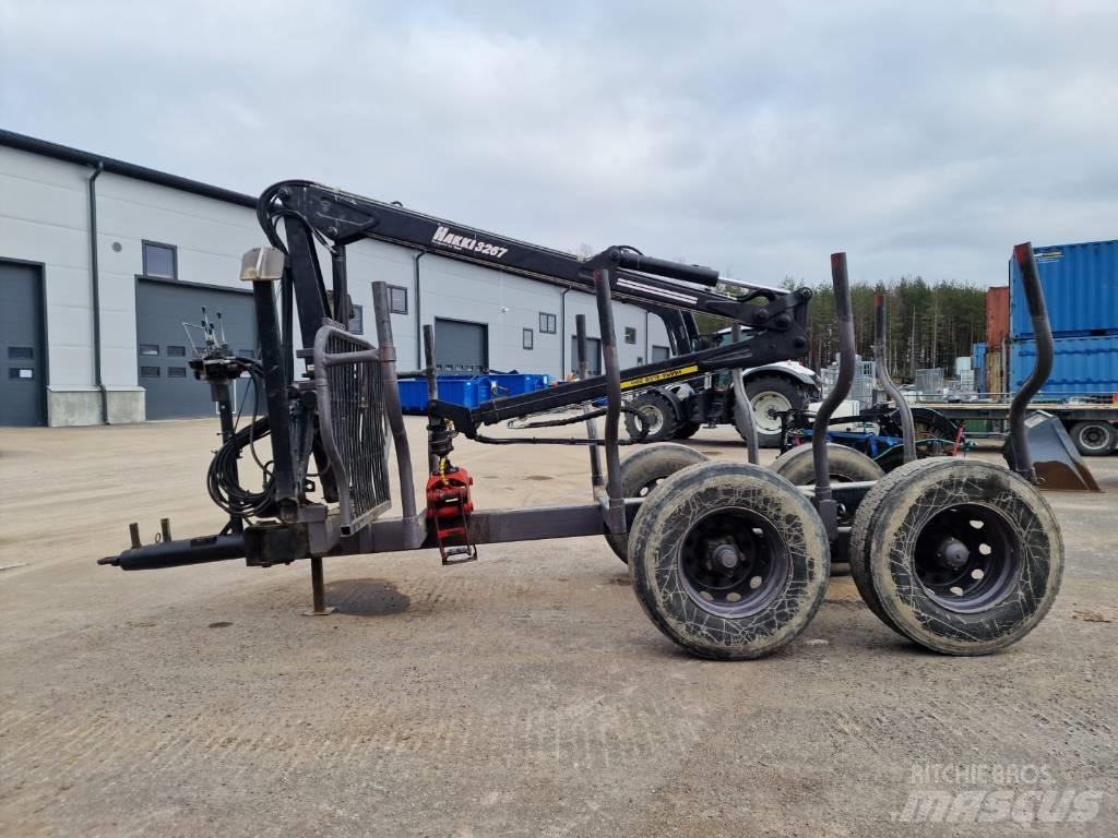 Nokka HK 3267 林業拖車