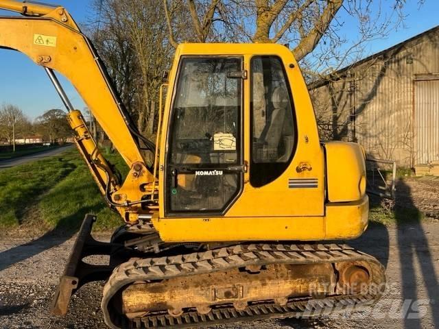 Komatsu PC 75R 中型挖土機/掘鑿機/挖掘機 7t-12t