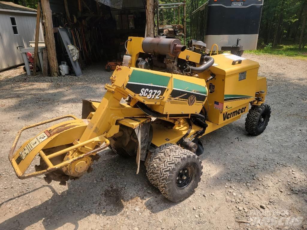 Vermeer SC372 樹樁破碎機