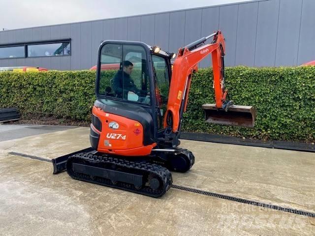 Kubota U 27-4 小型挖土機/掘鑿機<7t(小型挖掘機)