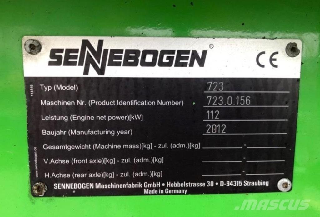 Sennebogen 723 輪胎式裝載機