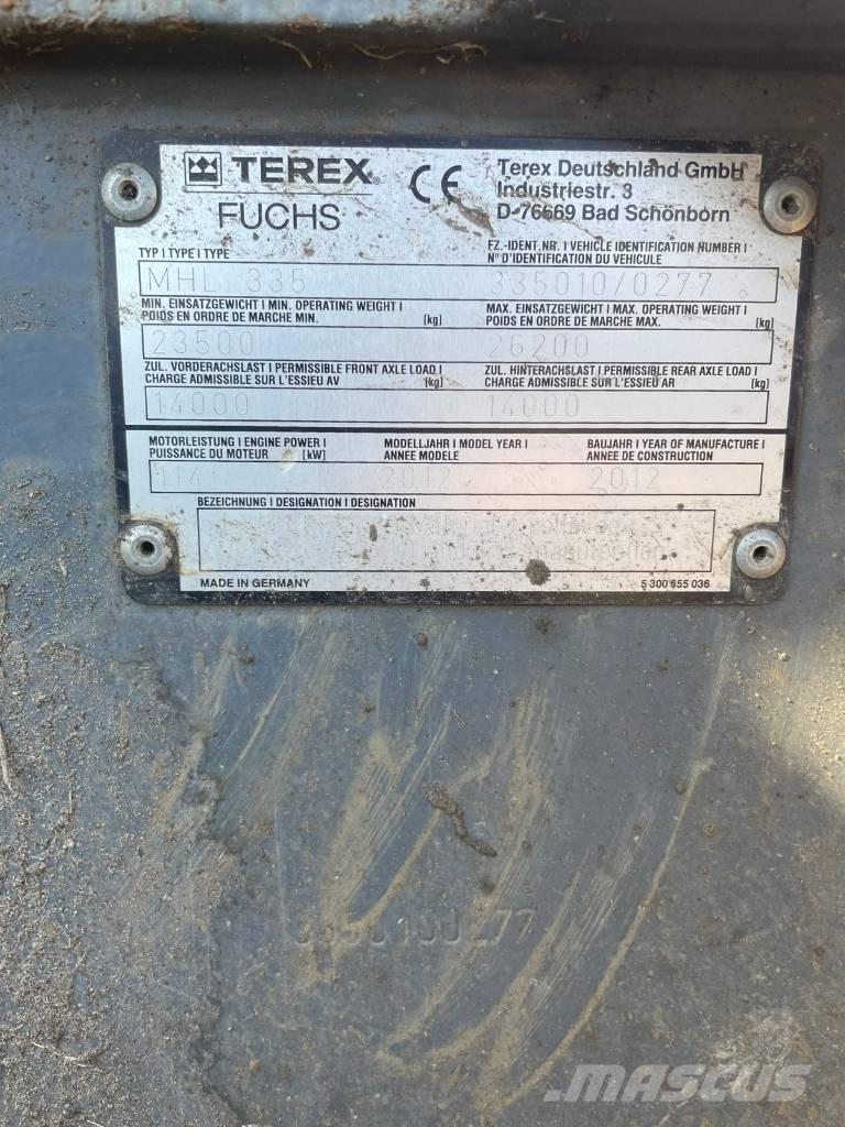 Fuchs MHL 335 廢棄物/工業用操作車