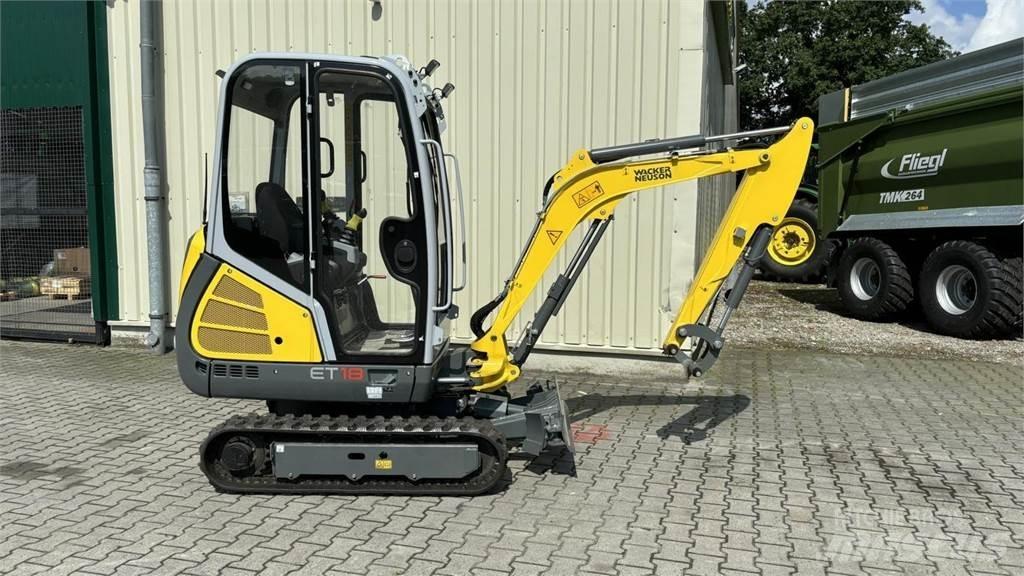 Wacker ET 18 小型挖土機/掘鑿機<7t(小型挖掘機)