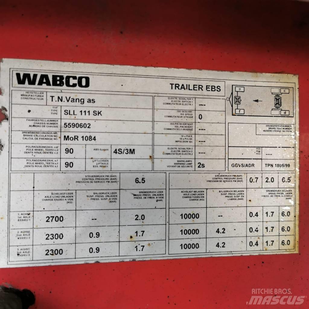 Vang SLL111SK 箱體半拖車