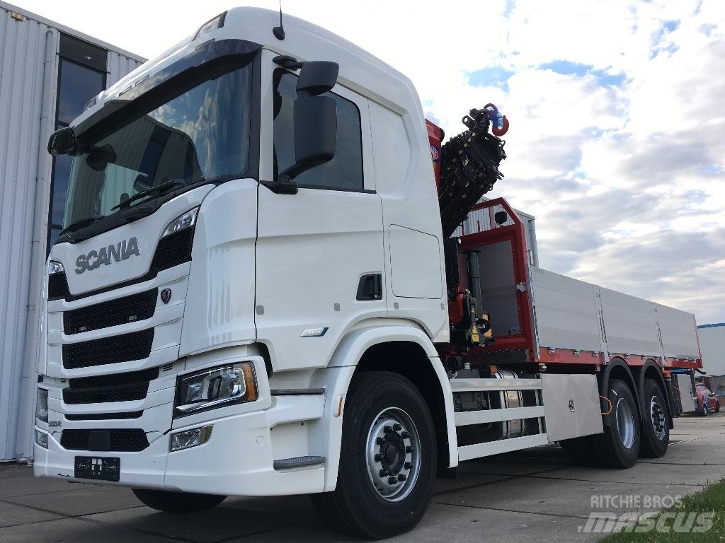 Scania R 500 LB 起重機卡車