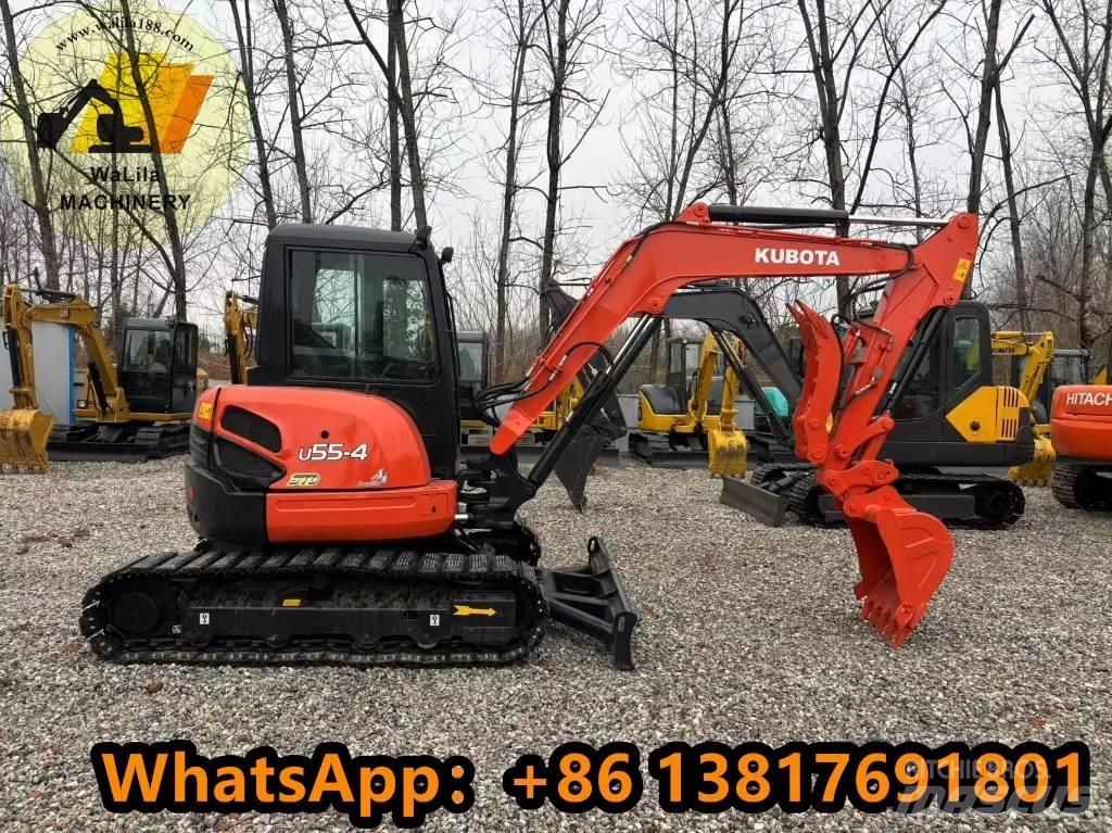 Kubota U 55 小型挖土機/掘鑿機<7t(小型挖掘機)