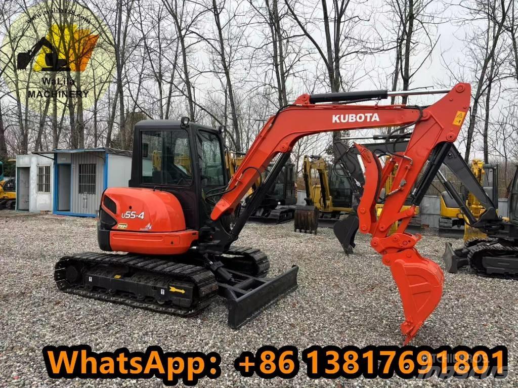 Kubota U 55 小型挖土機/掘鑿機<7t(小型挖掘機)