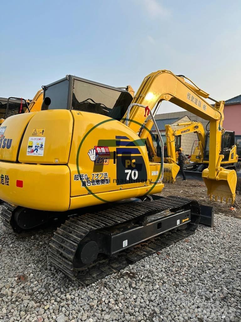 Komatsu PC 70 小型挖土機/掘鑿機<7t(小型挖掘機)