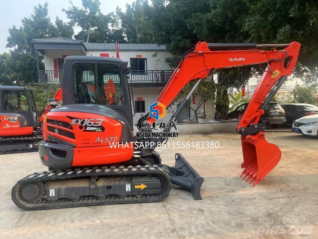 Kubota KX 163-5 小型挖土機/掘鑿機<7t(小型挖掘機)