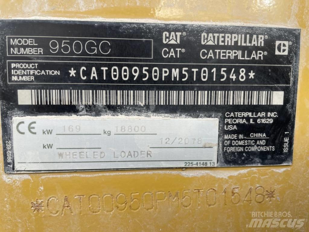 CAT 950 GC 輪胎式裝載機