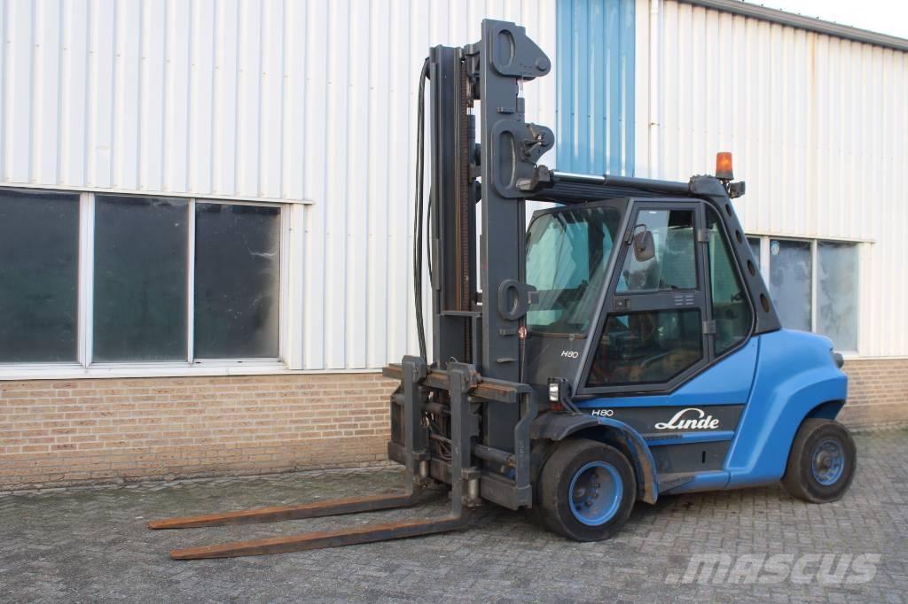 Linde H 80 D 900 柴油卡車