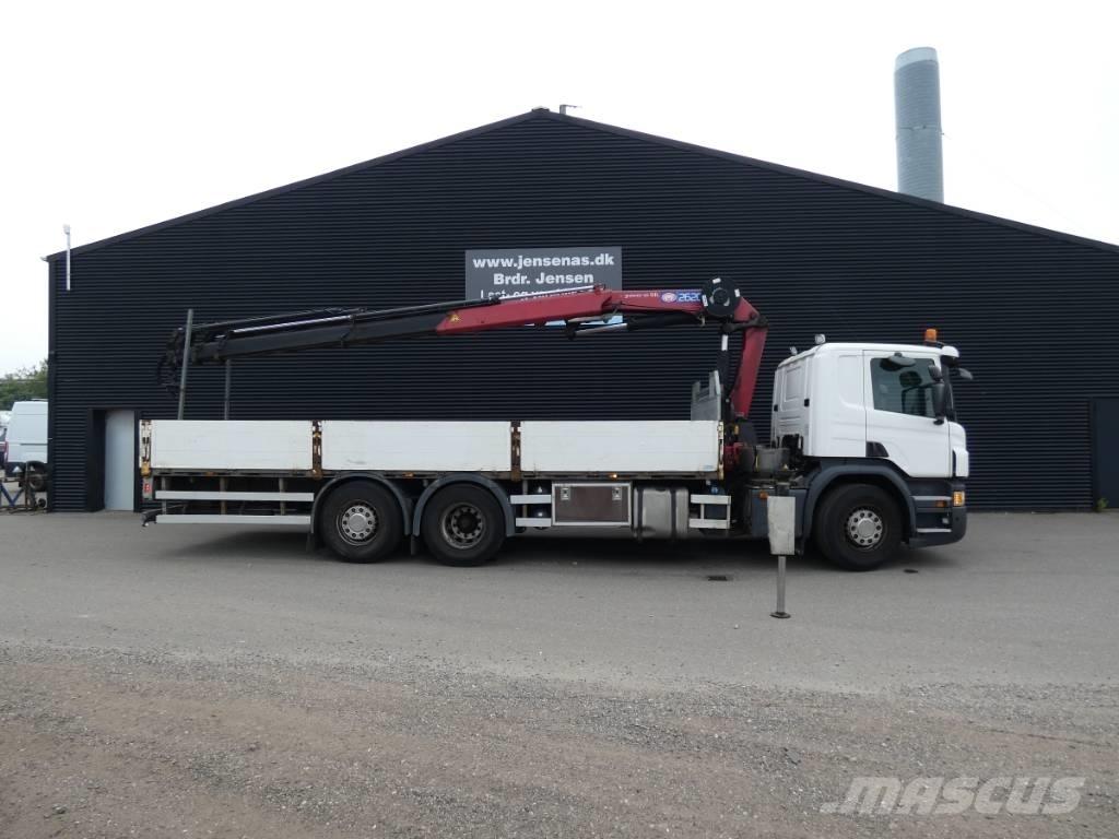 Scania P 360 起重機卡車