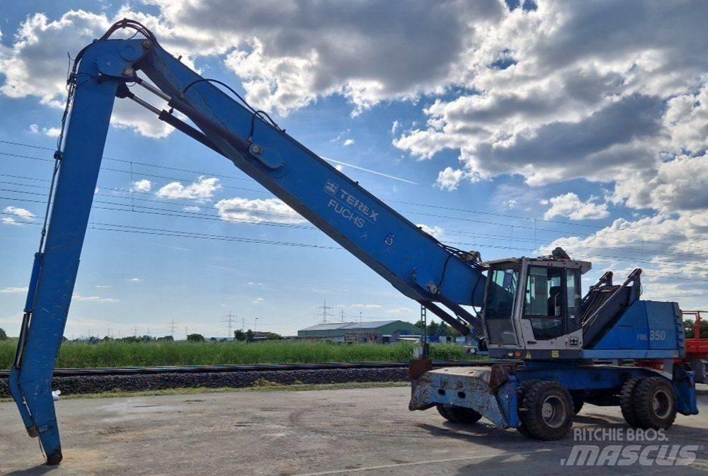 Terex Fuchs MHL 350 廢棄物/工業用操作車