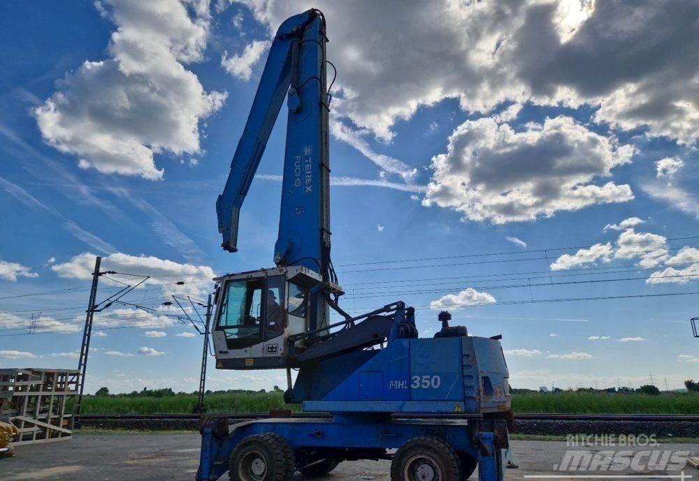 Terex Fuchs MHL 350 廢棄物/工業用操作車