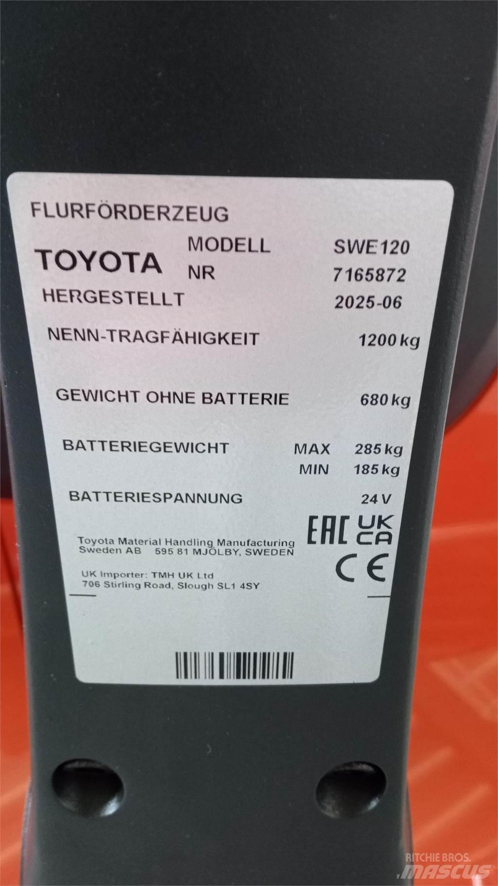 Toyota SWE120 行走控制式堆積機