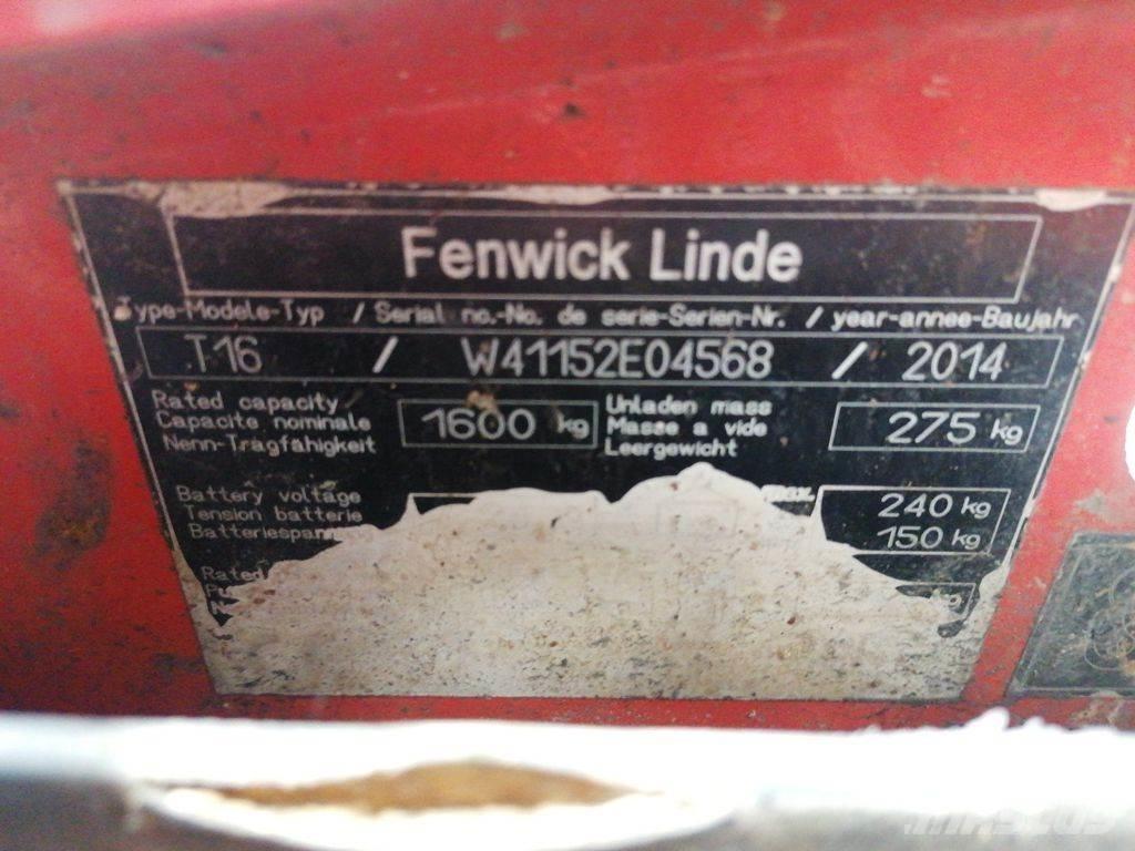 Linde T16 低架升降機