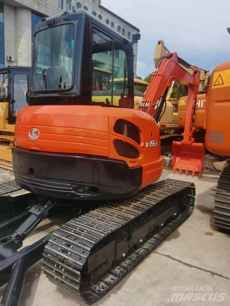 Kubota KX 155 小型挖土機/掘鑿機<7t(小型挖掘機)
