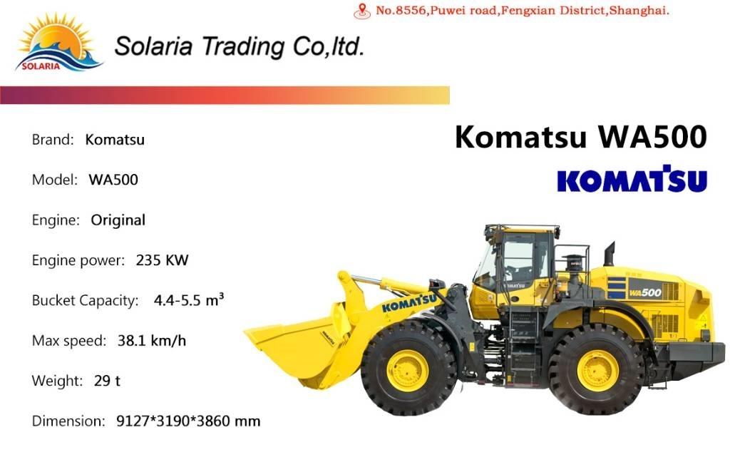 Komatsu WA 500 輪胎式裝載機