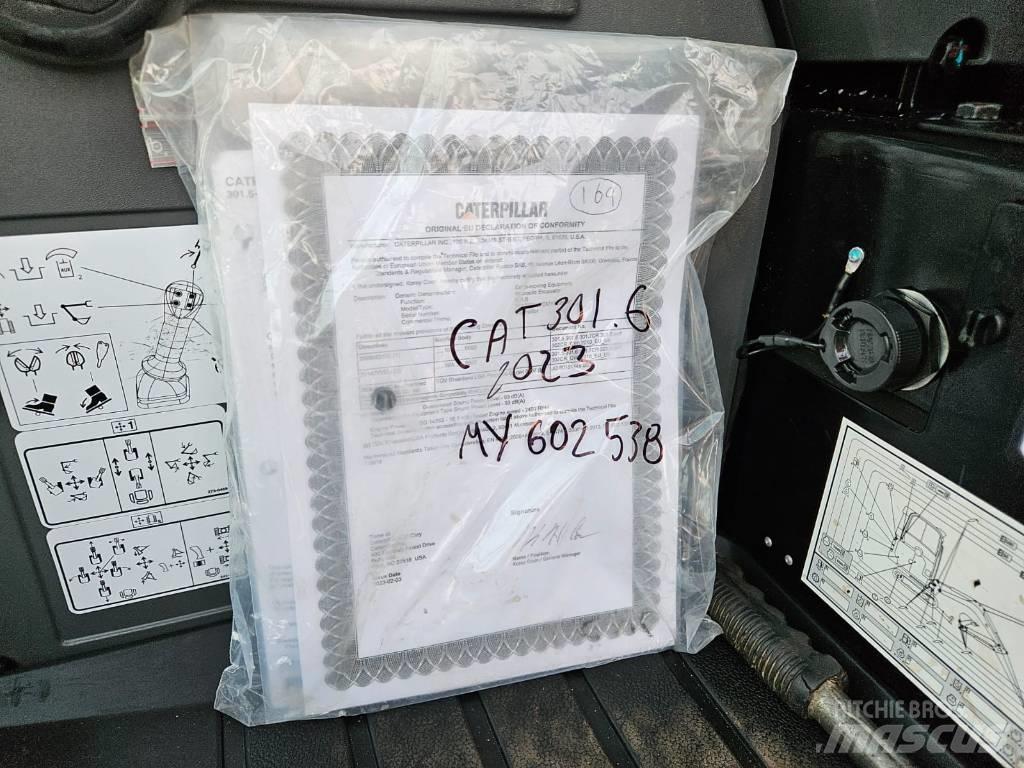 CAT 301.6 小型挖土機/掘鑿機<7t(小型挖掘機)