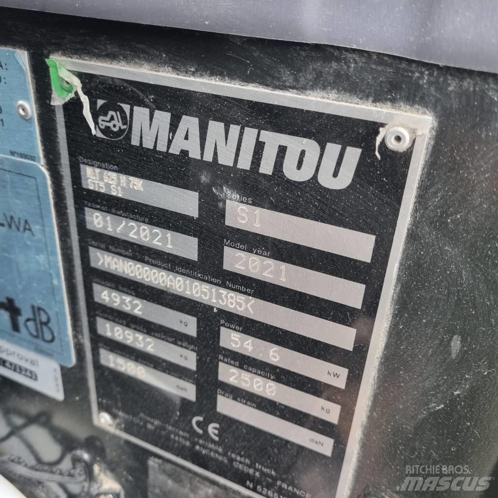 Manitou MLT 625-75 H 伸縮臂操作車