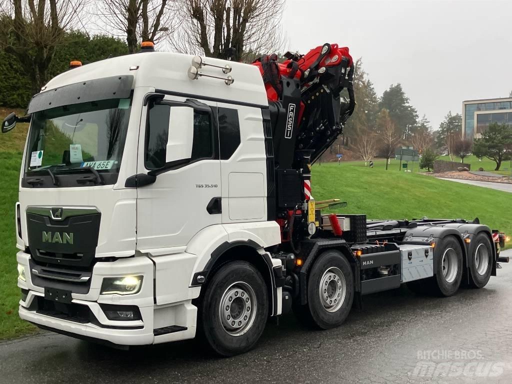 MAN TGS 35.510 起重機卡車
