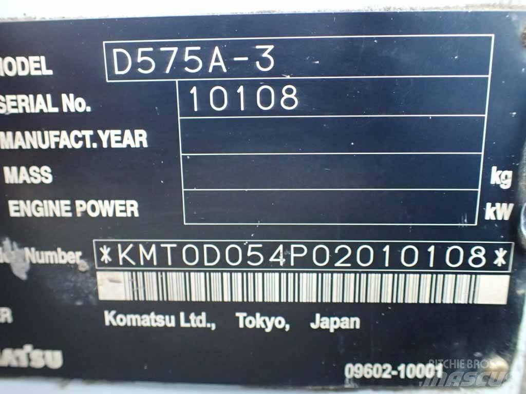 Komatsu D 575 A-3 履帶推土機
