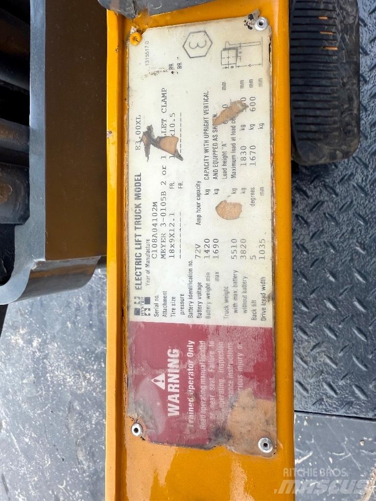 Hyster E3.00XL 電動堆高機