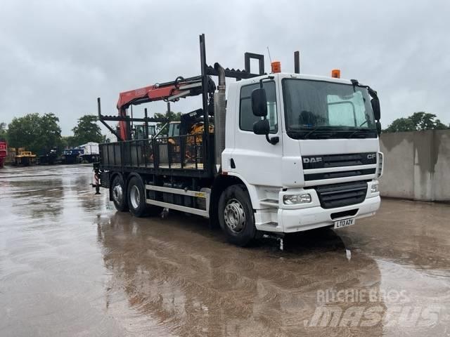 DAF 75.360 平板式/側卸式卡車