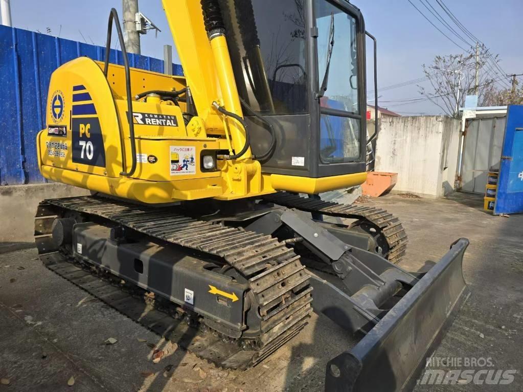 Komatsu PC 70 小型挖土機/掘鑿機<7t(小型挖掘機)