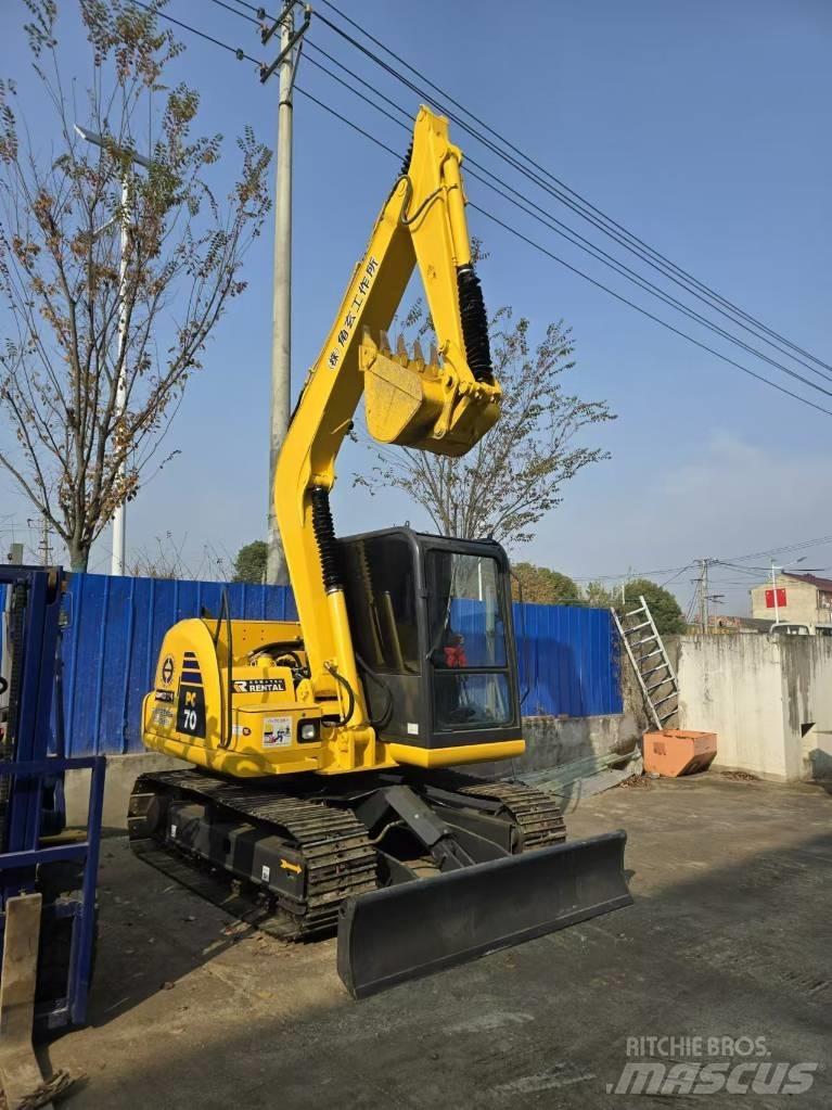 Komatsu PC 70 小型挖土機/掘鑿機<7t(小型挖掘機)