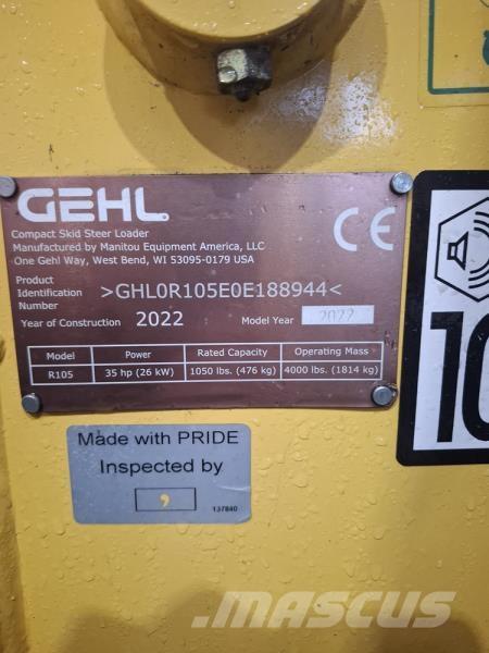 Gehl GELH R105 滑移轉向裝載機
