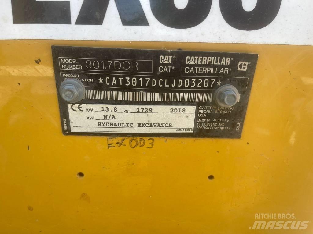 CAT 301.7 CR 小型挖土機/掘鑿機<7t(小型挖掘機)