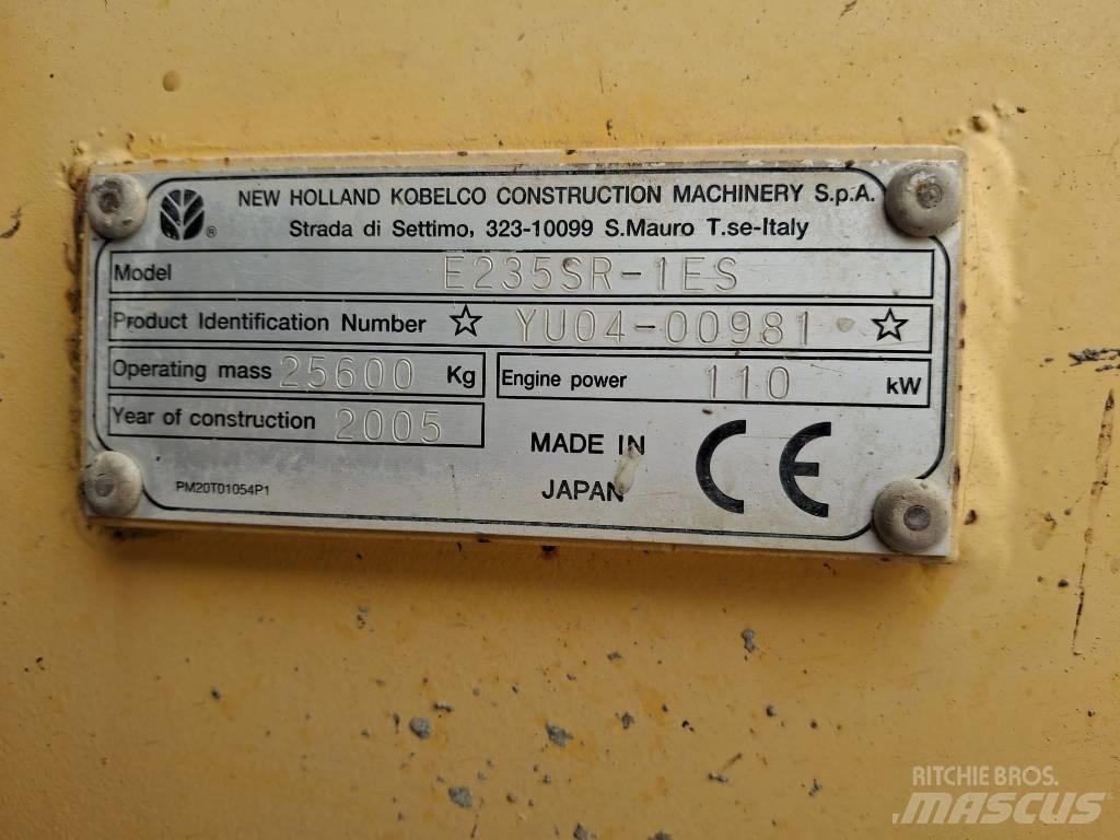 New Holland E 235 SR 履帶式 挖土機/掘鑿機/挖掘機