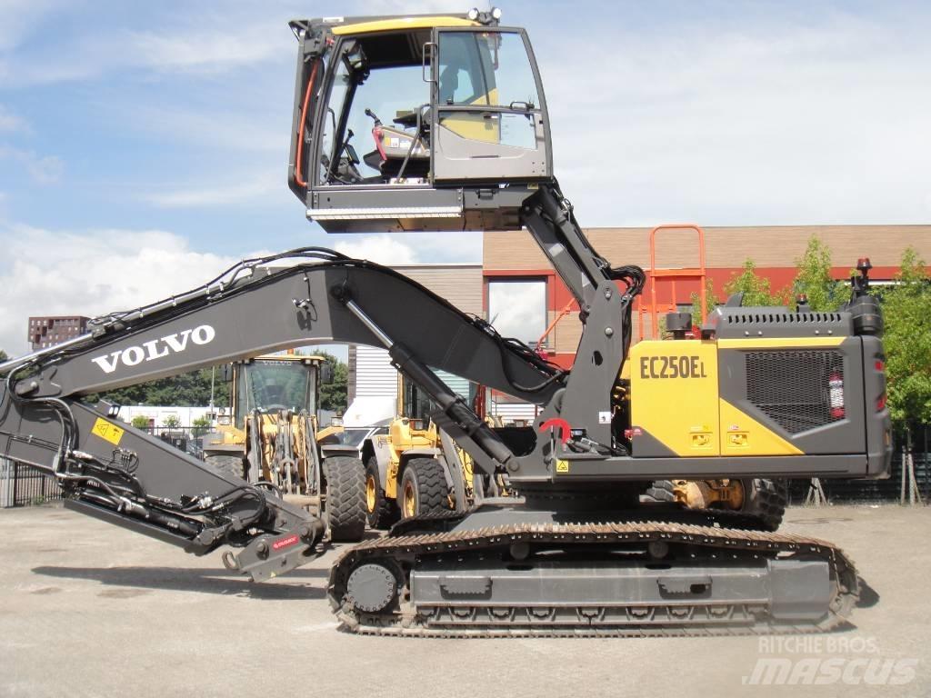 Volvo EC 250 EL 履帶式 挖土機/掘鑿機/挖掘機