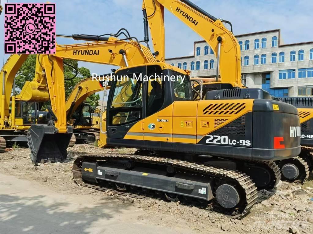 Hyundai 220LC-9S 中型挖土機/掘鑿機/挖掘機 7t-12t