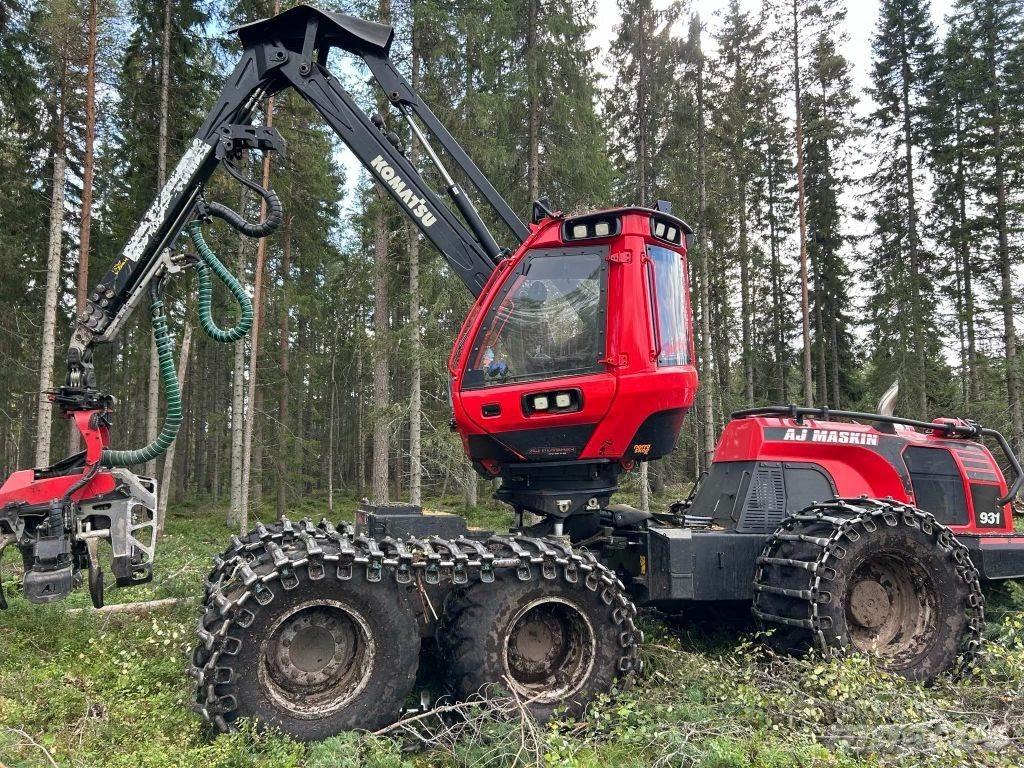 Komatsu 931 收穫機