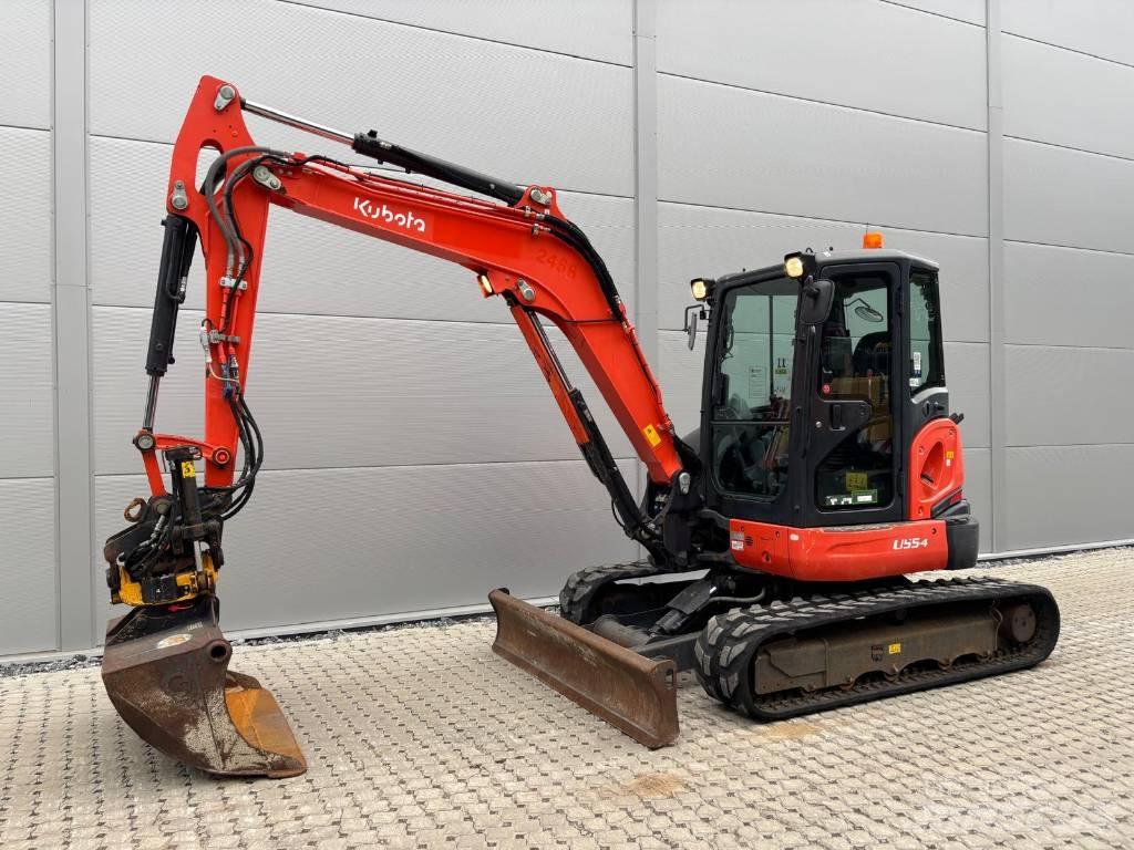 Kubota U 55-4 小型挖土機/掘鑿機<7t(小型挖掘機)