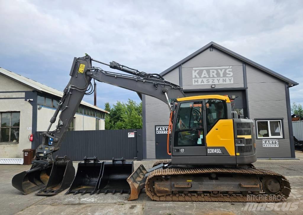 Volvo ECR 145 EL 履帶式 挖土機/掘鑿機/挖掘機