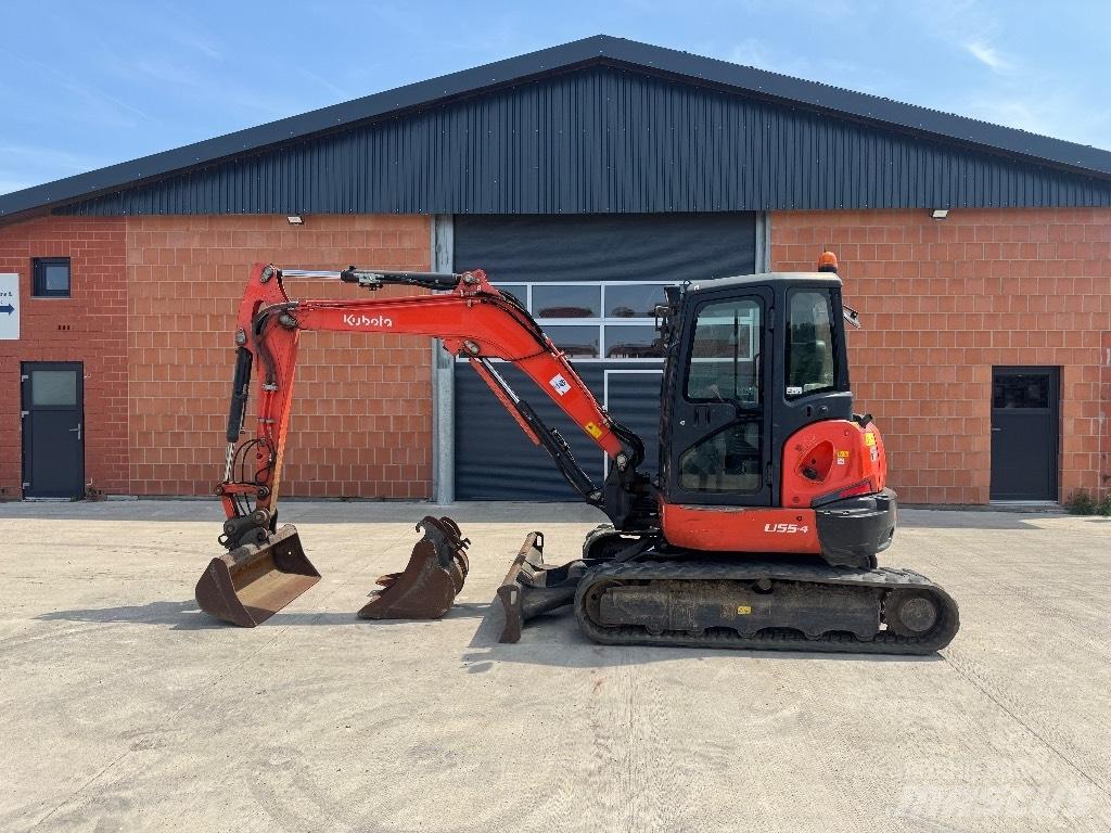 Kubota U 55-4 小型挖土機/掘鑿機<7t(小型挖掘機)