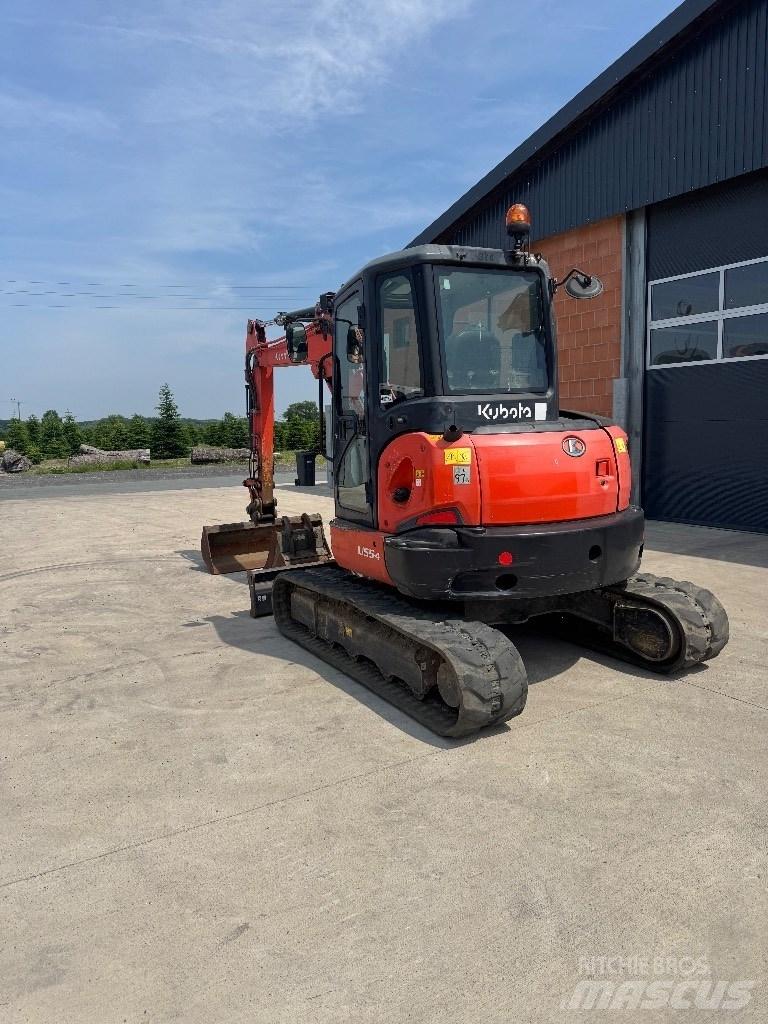 Kubota U 55-4 小型挖土機/掘鑿機<7t(小型挖掘機)