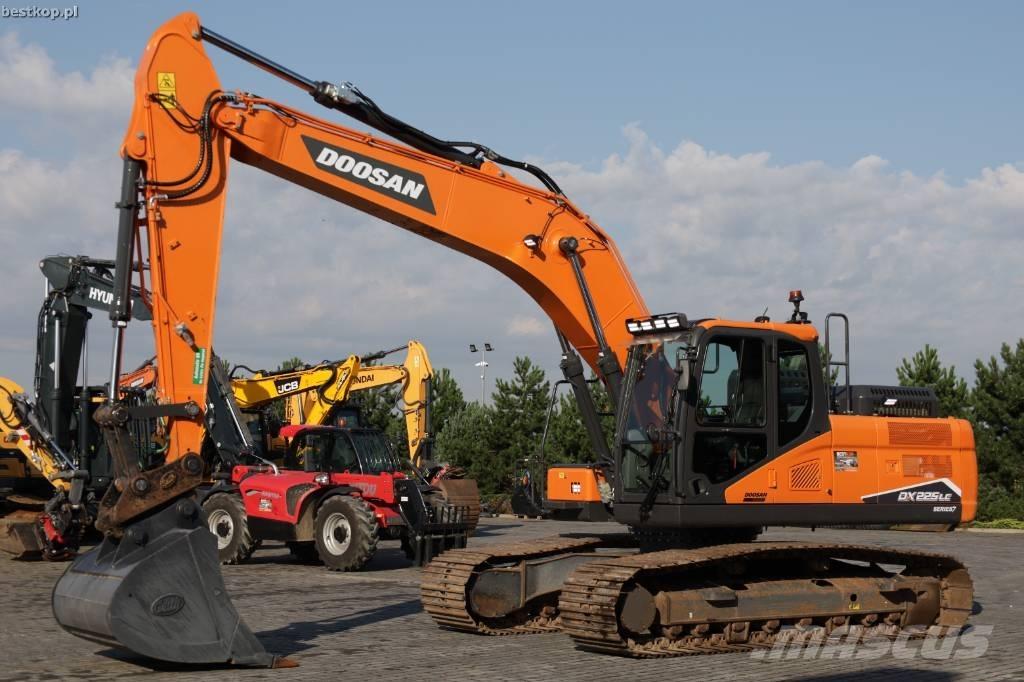 Doosan DX 225 LC-7 履帶式 挖土機/掘鑿機/挖掘機