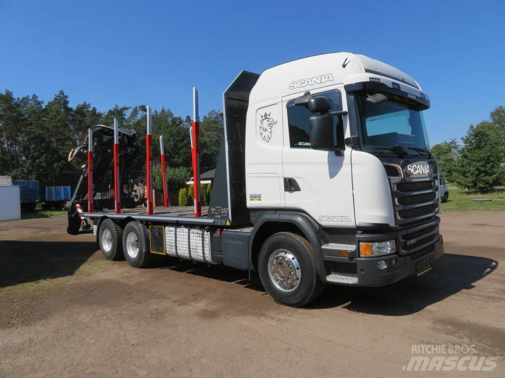 Scania G 450 木材貨車