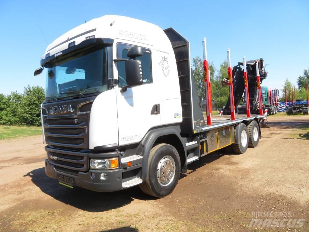 Scania G 450 木材貨車