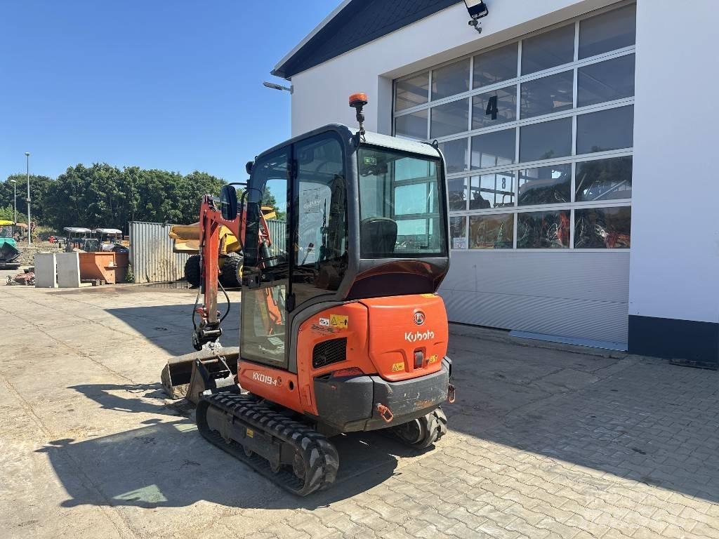 Kubota KX 019-4 小型挖土機/掘鑿機<7t(小型挖掘機)