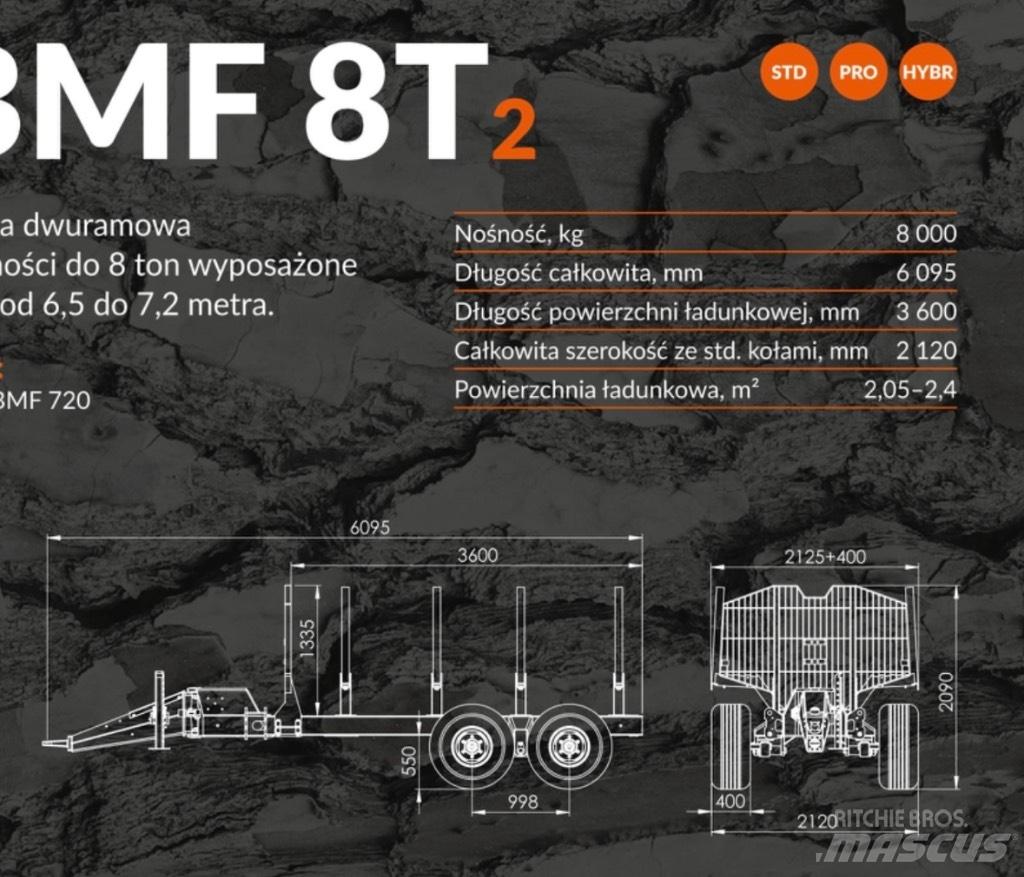 BMF 8T2 650 林業拖車