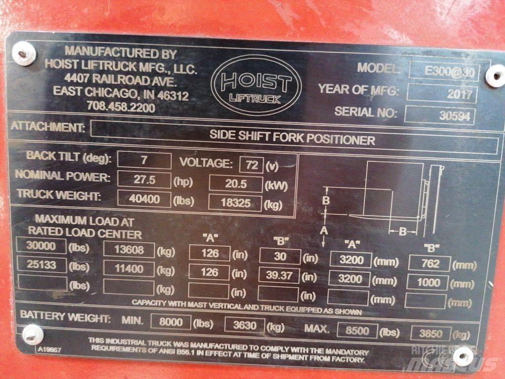 Hoist E300 電動堆高機