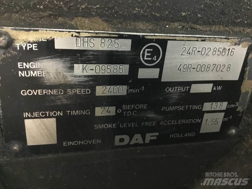 DAF DHS825 USED 引擎/發動機