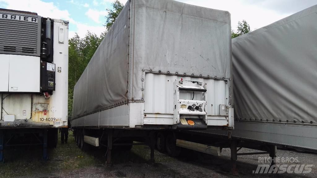 Krone SDP 27 篷布拖車