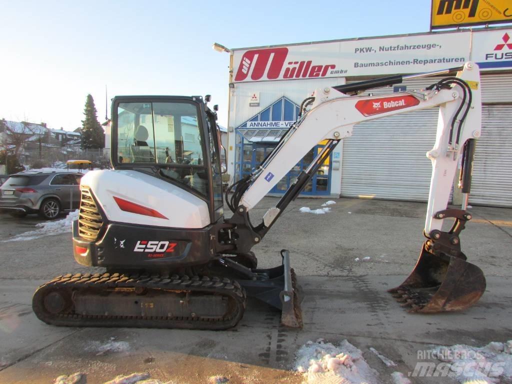 Bobcat E 50 小型挖土機/掘鑿機<7t(小型挖掘機)